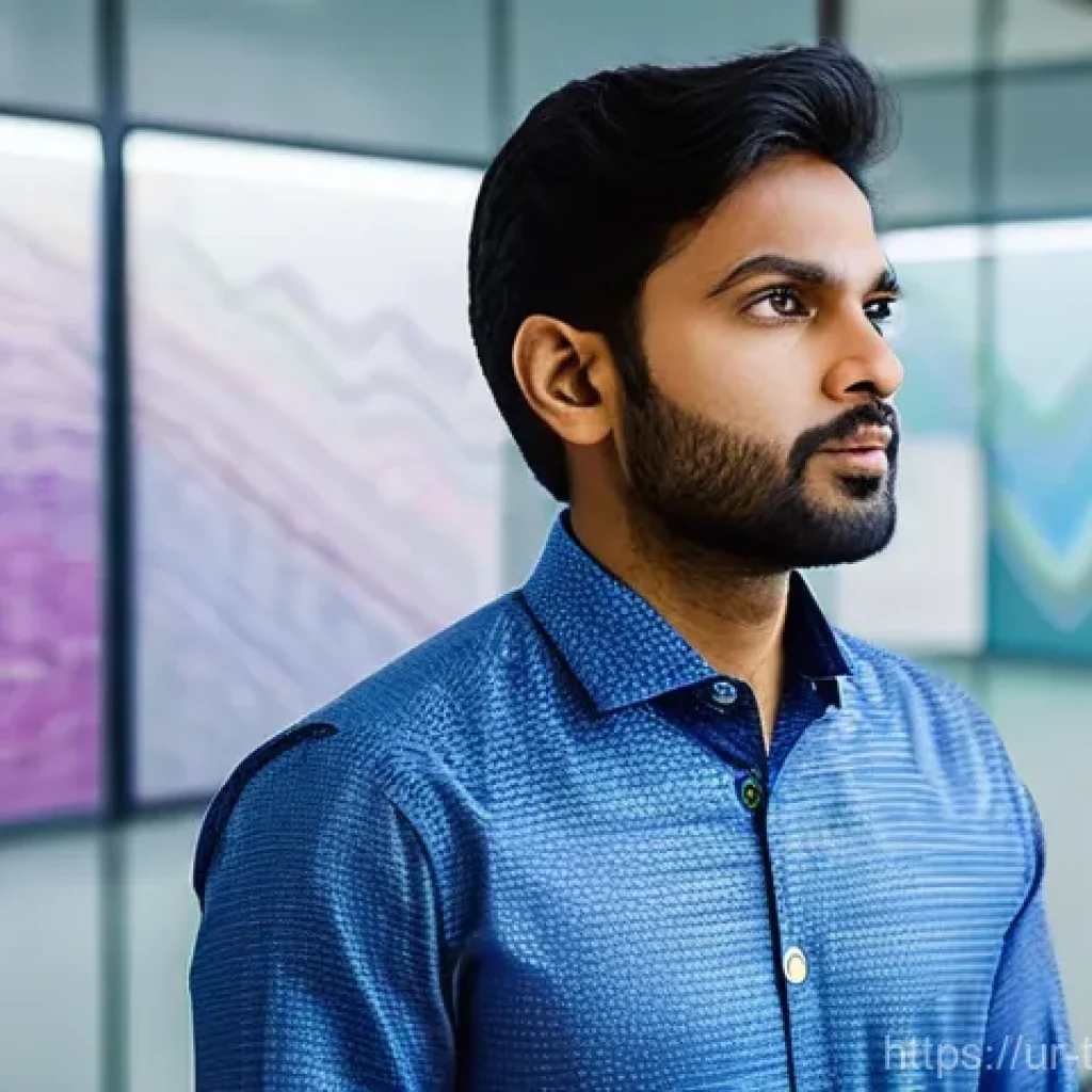 시계열 데이터의 주기성 분석 기법 - **Prompt: Deciphering Hidden Market Rhythms**
A thoughtful South Asian man or woman, aged 30-40,...