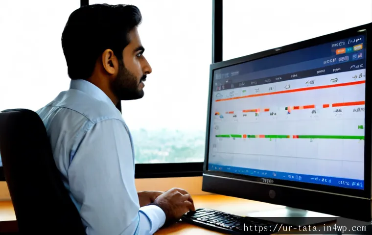 Home 17 시계열 데이터를 통한 주식 시장 예측 - Photorealistic Pakistani financial analyst in modest business attire studying stock market time-seri...